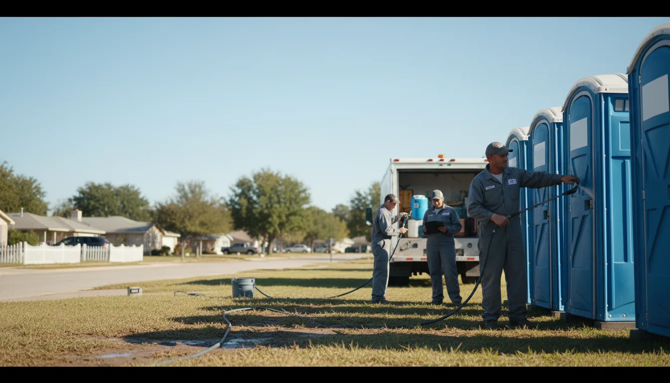 Long-Term Portable Toilet Rental in Damascus, GA near me